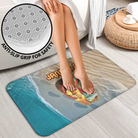 Kiwi Jandal Beach Life Bathroom Set New Zealand Flip Flops Ocean Wave Surf Style TS04 - Polynesian Pride