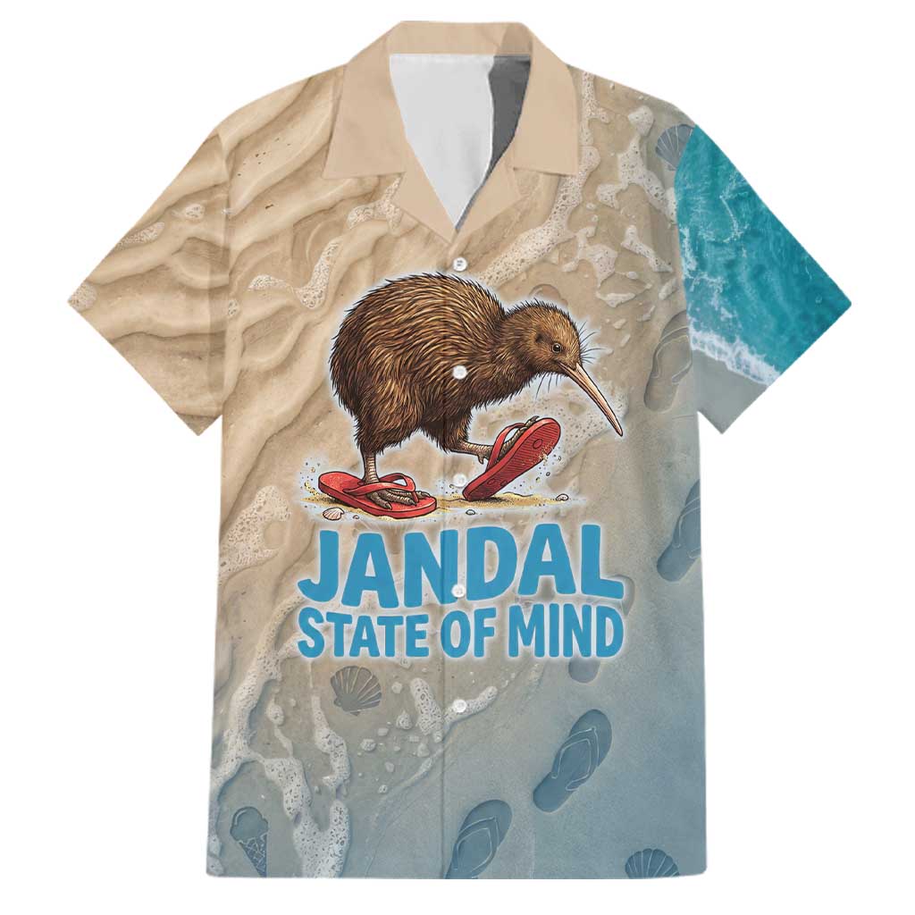 Kiwi Jandal Beach Life Family Matching Tank Maxi Dress and Hawaiian Shirt New Zealand Flip Flops Ocean Wave Surf Style