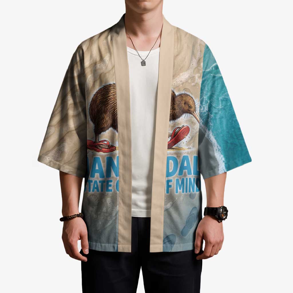 Kiwi Jandal Beach Life Kimono New Zealand Flip Flops Ocean Wave Surf Style TS04 - Polynesian Pride