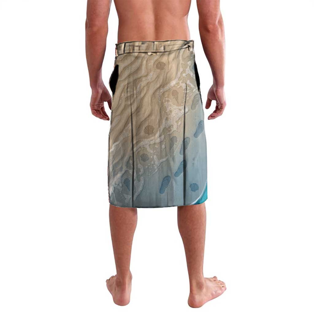 Kiwi Jandal Beach Life Lavalava New Zealand Flip Flops Ocean Wave Surf Style TS04 - Polynesian Pride