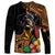 Polynesian Rottweiler Long Sleeve Shirt Polynesian Pattern And Rottweiler TS04 - Polynesian Pride