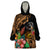 Polynesian Rottweiler Wearable Blanket Hoodie Polynesian Pattern And Rottweiler TS04 One Size Black - Polynesian Pride