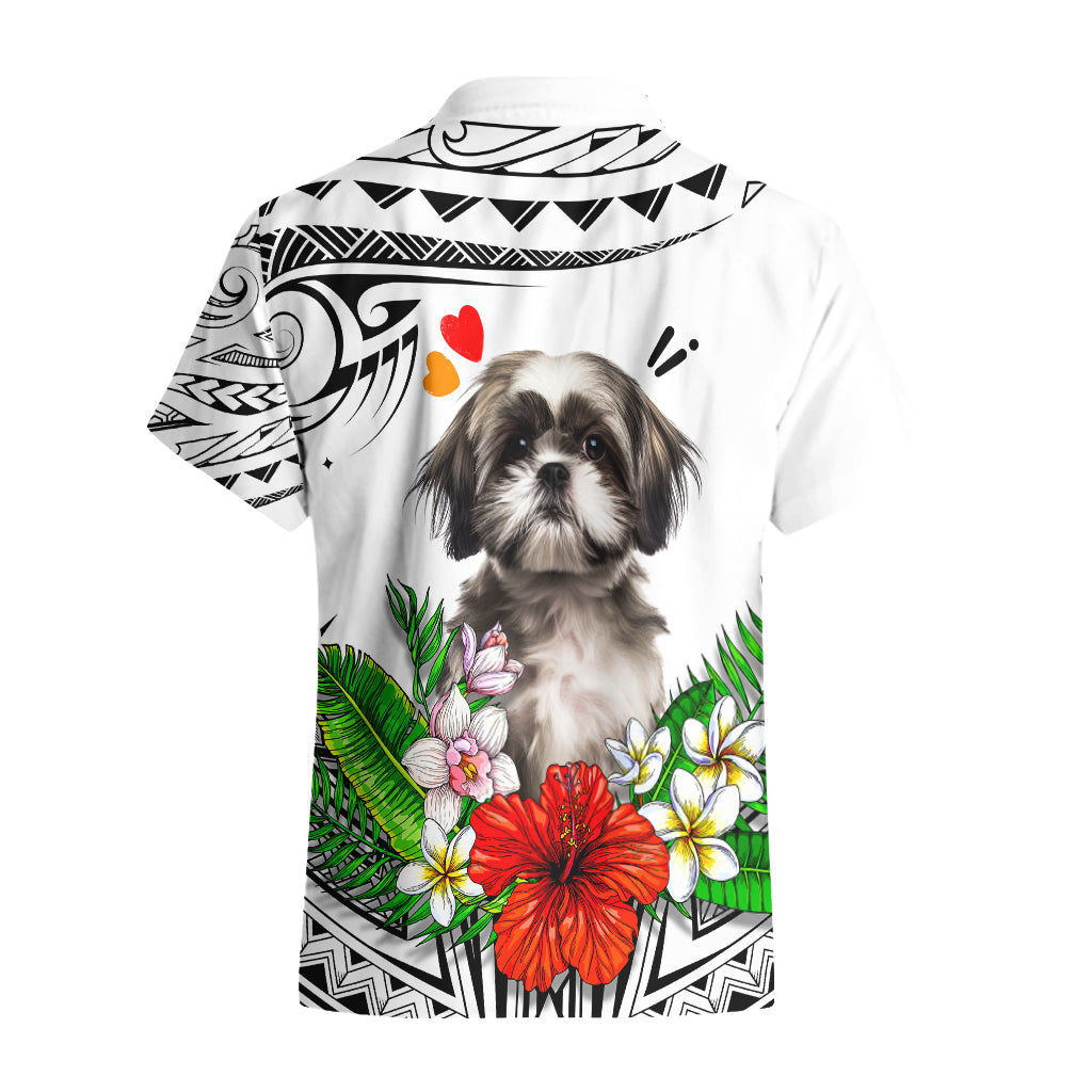 Polynesian Shih Tzu Hawaiian Shirt Polynesian Pattern And Shih Tzu TS04 - Polynesian Pride