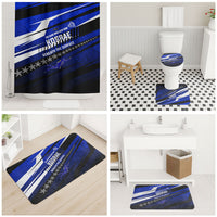 Kosrae Deep Sea Scuba Diving Bathroom Set Blue Hole Beneath The Surface Coral Reef Graphic Art