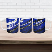 Kosrae Deep Sea Scuba Diving Ceramic Mug Blue Hole Beneath The Surface Coral Reef Graphic Art