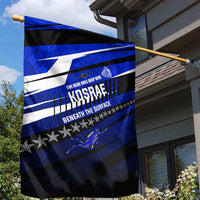 Kosrae Deep Sea Scuba Diving Garden Flag Blue Hole Beneath The Surface Coral Reef Graphic Art