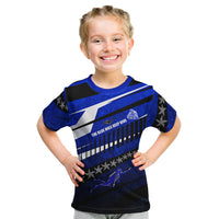 Kosrae Deep Sea Scuba Diving Kid T Shirt Blue Hole Beneath The Surface Coral Reef Graphic Art