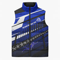 Kosrae Deep Sea Scuba Diving Sleeveless Puffer Jacket Blue Hole Beneath The Surface Coral Reef Graphic Art