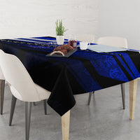 Kosrae Deep Sea Scuba Diving Tablecloth Blue Hole Beneath The Surface Coral Reef Graphic Art