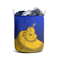 Kosrae Fafa Culinary Heritage Laundry Basket Kosraean Gold Taro Tradition Illustration With Coconut Leaves