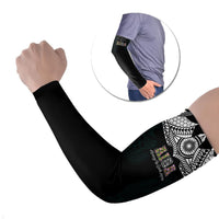 AIGA Always In Gods Arms Samoa Arm Sleeves Polynesian Tribal Tattoo Art Family Heritage Faith TS04 Set of 2 Black White - Polynesian Pride