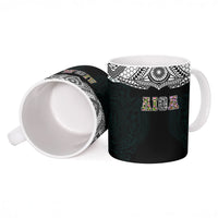 AIGA Always In Gods Arms Samoa Ceramic Mug Polynesian Tribal Tattoo Art Family Heritage Faith TS04 - Polynesian Pride