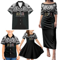 AIGA Always In Gods Arms Samoa Family Matching Puletasi and Hawaiian Shirt Polynesian Tribal Tattoo Art Family Heritage Faith TS04 - Polynesian Pride