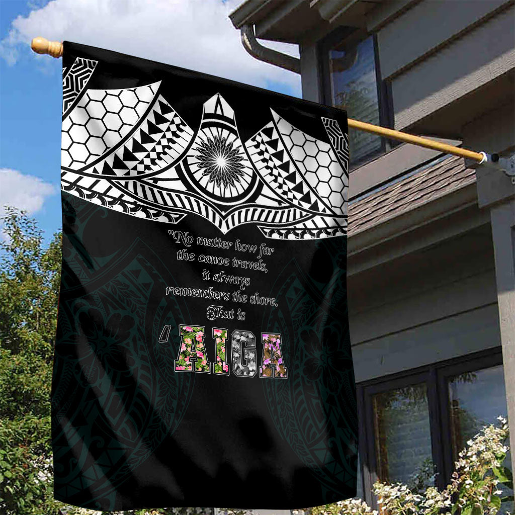 AIGA Always In Gods Arms Samoa Garden Flag Polynesian Tribal Tattoo Art Family Heritage Faith TS04 - Polynesian Pride