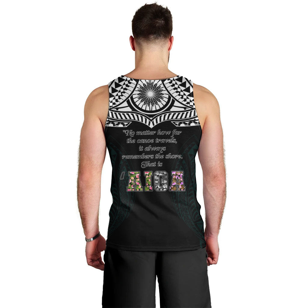 AIGA Always In Gods Arms Samoa Men Tank Top Polynesian Tribal Tattoo Art Family Heritage Faith TS04 - Polynesian Pride