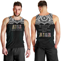 AIGA Always In Gods Arms Samoa Men Tank Top Polynesian Tribal Tattoo Art Family Heritage Faith TS04 - Polynesian Pride