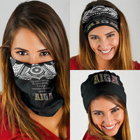 AIGA Always In Gods Arms Samoa Neck Gaiter Polynesian Tribal Tattoo Art Family Heritage Faith TS04 - Polynesian Pride