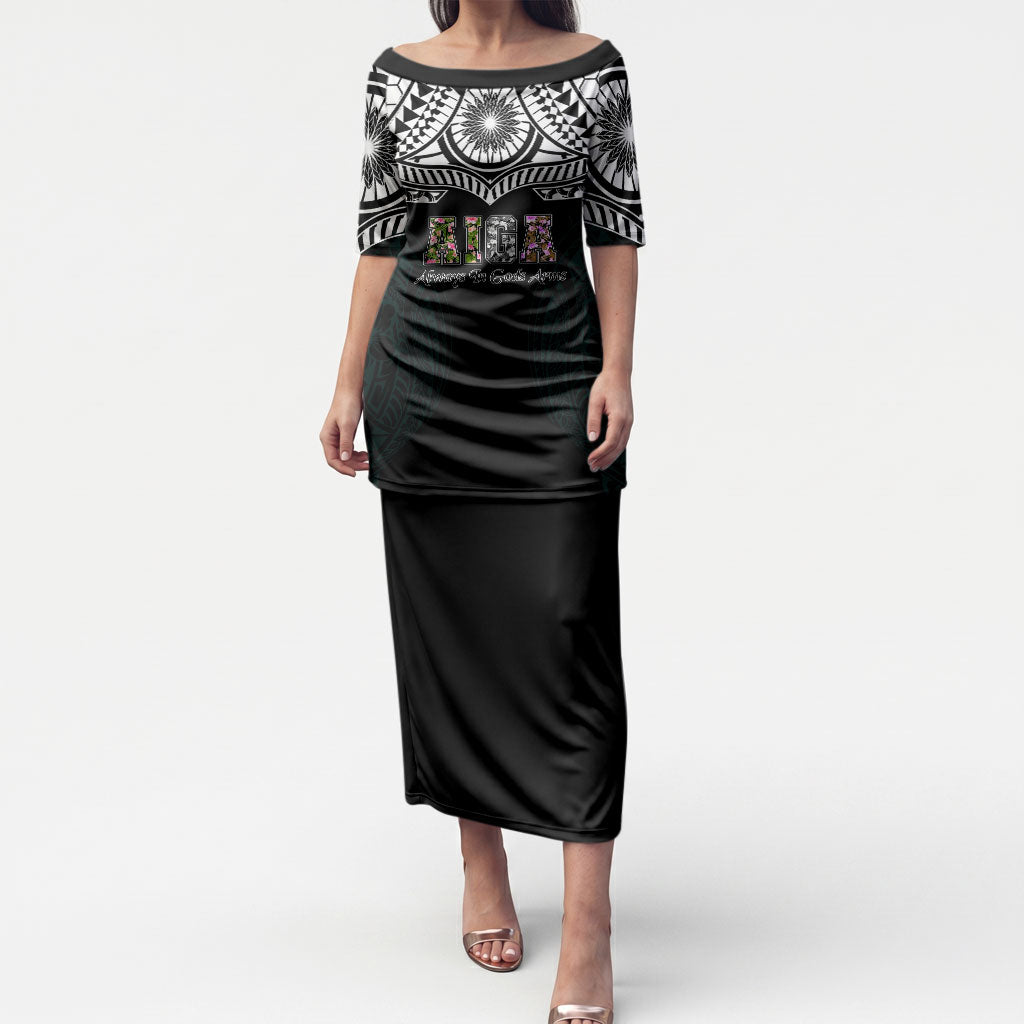 AIGA Always In Gods Arms Samoa Puletasi Polynesian Tribal Tattoo Art Family Heritage Faith