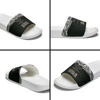AIGA Always In Gods Arms Samoa Slide Sandals Polynesian Tribal Tattoo Art Family Heritage Faith TS04 - Polynesian Pride