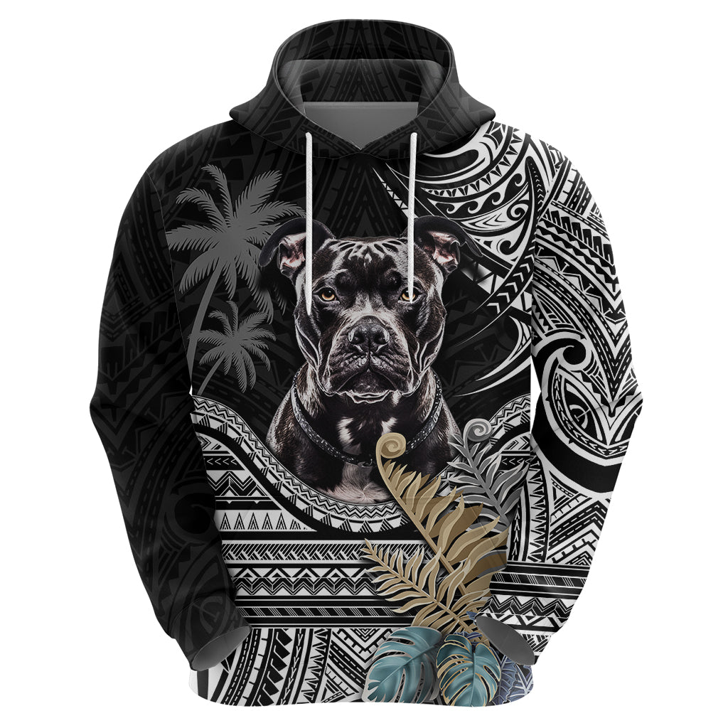 Polynesian Pitbull Hoodie Polynesian Pattern And Pitbull TS04 - Polynesian Pride