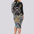 Polynesian Pitbull Long Sleeve Bodycon Dress Polynesian Pattern And Pitbull TS04 - Polynesian Pride