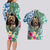 Polynesian Yorkshire Terrier Couples Matching Long Sleeve Bodycon Dress and Hawaiian Shirt Polynesian Pattern And Yorkshire Terrier TS04 - Polynesian Pride