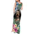 Polynesian Yorkshire Terrier Tank Maxi Dress Polynesian Pattern And Yorkshire Terrier TS04 - Polynesian Pride