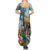 Polynesian Greyhound Summer Maxi Dress Polynesian Pattern And Greyhound TS04 - Polynesian Pride