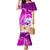 Hawaii Plumeria Flower Mermaid Dress Plumeria FLowers And Polynesian Pattern TS04 Women Gradient - Polynesian Pride