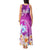 Hawaii Plumeria Flower Tank Maxi Dress Plumeria FLowers And Polynesian Pattern TS04 - Polynesian Pride