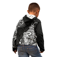 Hawaii Polynesian Kid Hoodie Gorila Tatoo Polynesian Style TS04 - Polynesian Pride