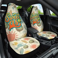 NZ Slang Sweet As Kiwi Shaka Sign Car Seat Cover New Zealand Surfboards Sun and Tropical Beach Retro