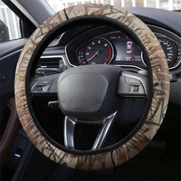 Choice Bro Graffiti Handshake Steering Wheel Cover New Zealand Slang Fern Brick Wall and Urban Street Art