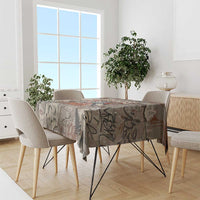 Choice Bro Graffiti Handshake Tablecloth New Zealand Slang Fern Brick Wall and Urban Street Art TS04 - Polynesian Pride