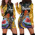 Hawaii Polynesian Hoodie Dress Turtles and Hibiscus Flower Gradient Pattern TS04 - Polynesian Pride