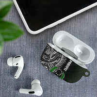 Pohnpei Federated States Of Micronesia AirPods Case Polynesian Tribal Heritage Art With Kaselehlie State Seal