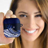 Northern Mariana Islands Saipan AirPods Case Polynesian Tribal Pattern - Commonwealth Seal Art TS04 - Polynesian Pride