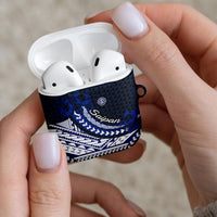 Northern Mariana Islands Saipan AirPods Case Polynesian Tribal Pattern - Commonwealth Seal Art TS04 - Polynesian Pride
