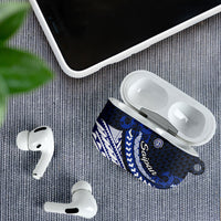 Northern Mariana Islands Saipan AirPods Case Polynesian Tribal Pattern - Commonwealth Seal Art TS04 - Polynesian Pride