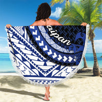 Northern Mariana Islands Saipan Beach Blanket Polynesian Tribal Pattern - Commonwealth Seal Art TS04 - Polynesian Pride