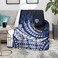 Northern Mariana Islands Saipan Blanket Polynesian Tribal Pattern - Commonwealth Seal Art TS04 - Polynesian Pride