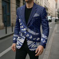 Northern Mariana Islands Saipan Blazer Polynesian Tribal Pattern - Commonwealth Seal Art TS04 - Polynesian Pride