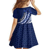 Northern Mariana Islands Saipan Family Matching Summer Maxi Dress and Hawaiian Shirt Polynesian Tribal Pattern - Commonwealth Seal Art