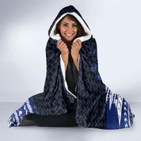 Northern Mariana Islands Saipan Hooded Blanket Polynesian Tribal Pattern - Commonwealth Seal Art TS04 - Polynesian Pride