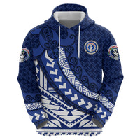 Northern Mariana Islands Saipan Hoodie Polynesian Tribal Pattern - Commonwealth Seal Art TS04 - Polynesian Pride