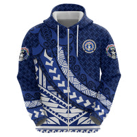 Northern Mariana Islands Saipan Hoodie Polynesian Tribal Pattern - Commonwealth Seal Art TS04 - Polynesian Pride