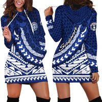 Northern Mariana Islands Saipan Hoodie Dress Polynesian Tribal Pattern - Commonwealth Seal Art TS04 - Polynesian Pride