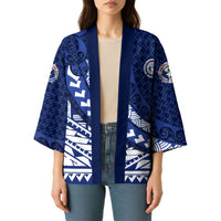 Northern Mariana Islands Saipan Kimono Polynesian Tribal Pattern - Commonwealth Seal Art TS04 - Polynesian Pride