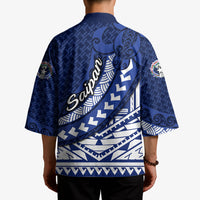 Northern Mariana Islands Saipan Kimono Polynesian Tribal Pattern - Commonwealth Seal Art TS04 - Polynesian Pride