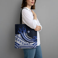Northern Mariana Islands Saipan Tote Bag Polynesian Tribal Pattern - Commonwealth Seal Art TS04 - Polynesian Pride